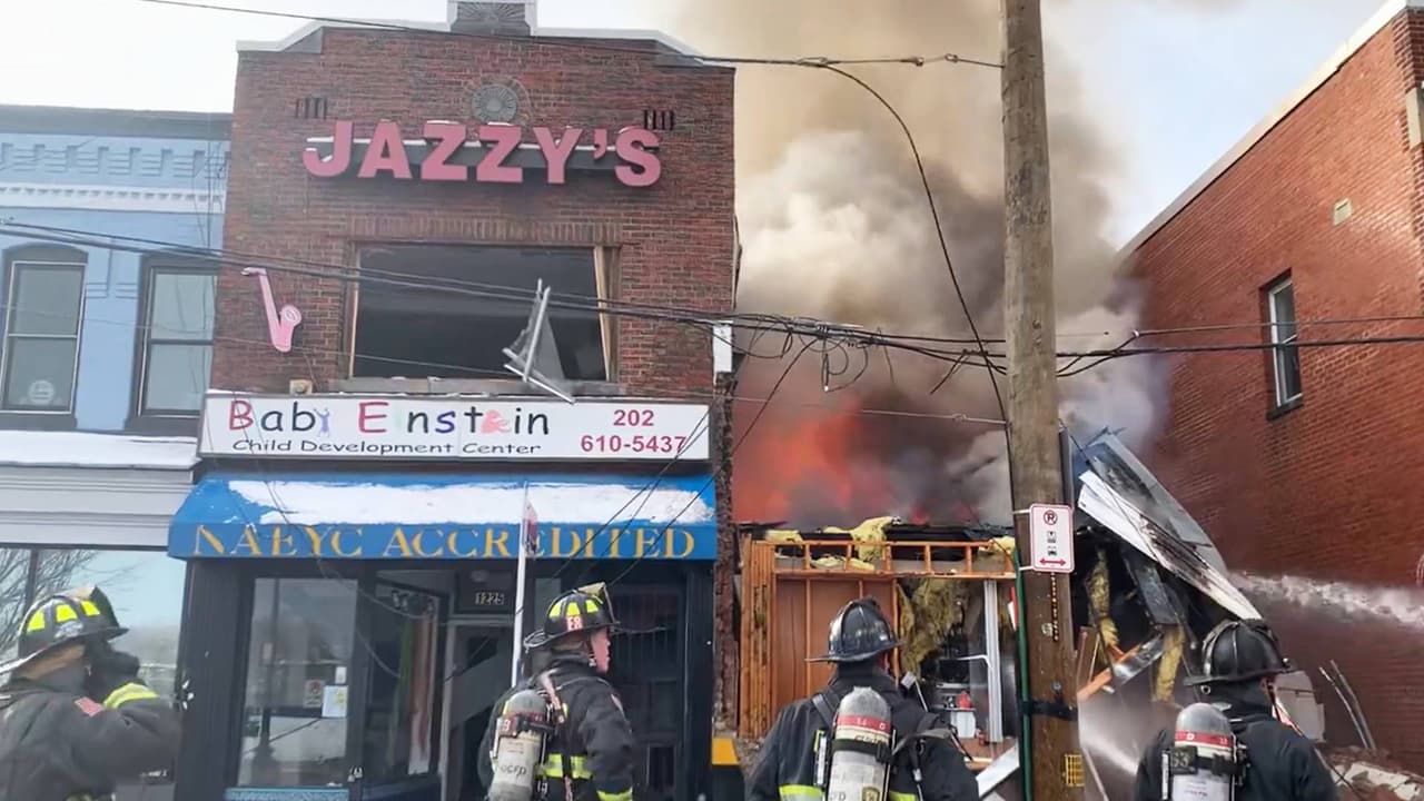 Explosión destruye un edificio y deja al menos un herido en el sureste de DC