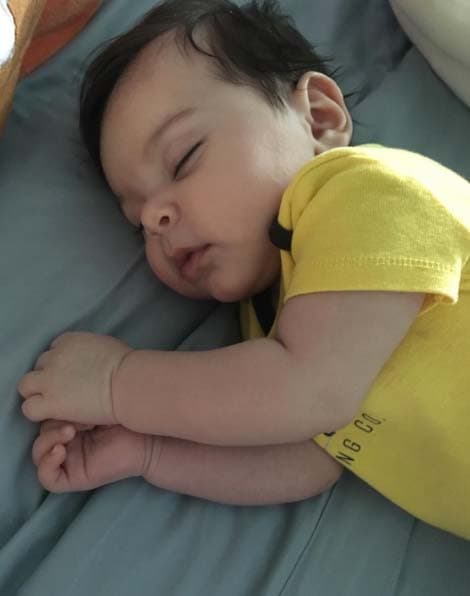 Un hermoso angelito.