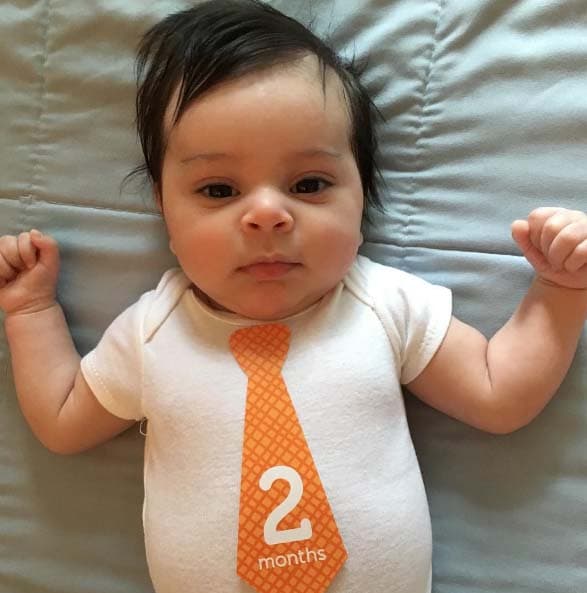 Celebrando sus 2 meses al máximo.