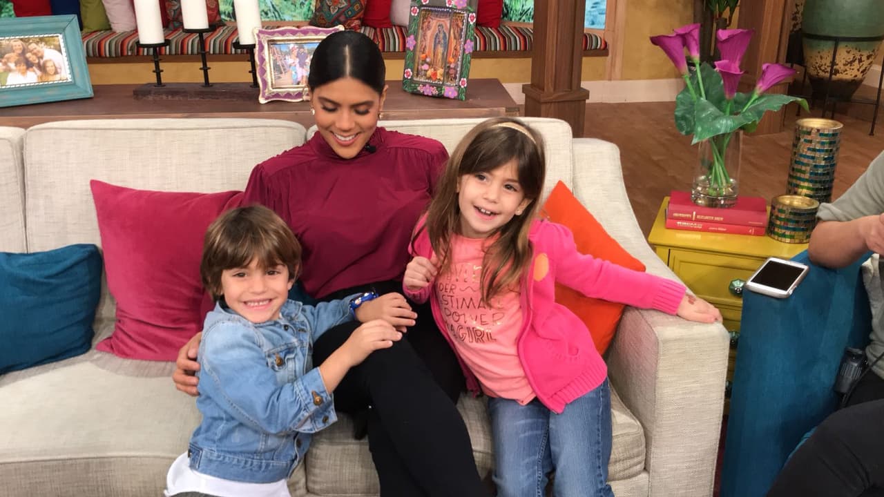 Ellos parecía muy divertidos con Francisca, que como bien sabemos adora a los niños.