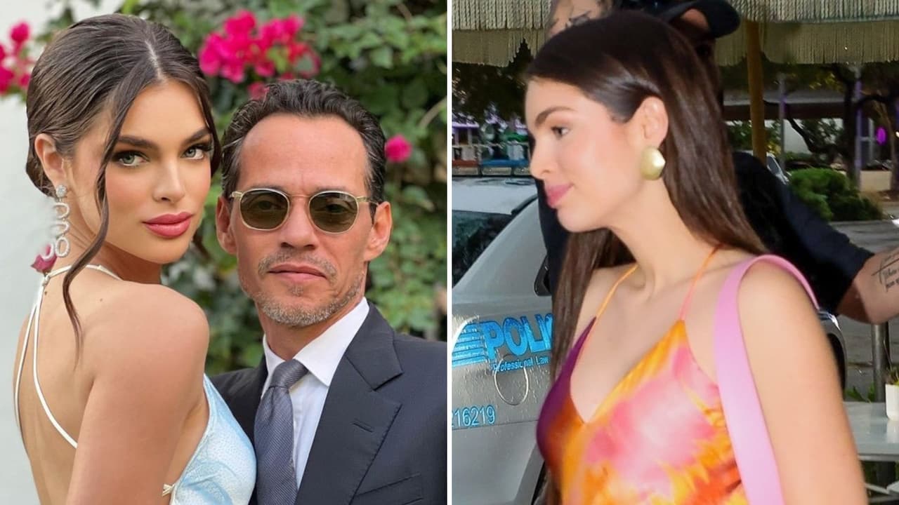 Nadia Ferreira muestra lo crecida que está su pancita de embarazo mientras pasea sin Marc Anthony