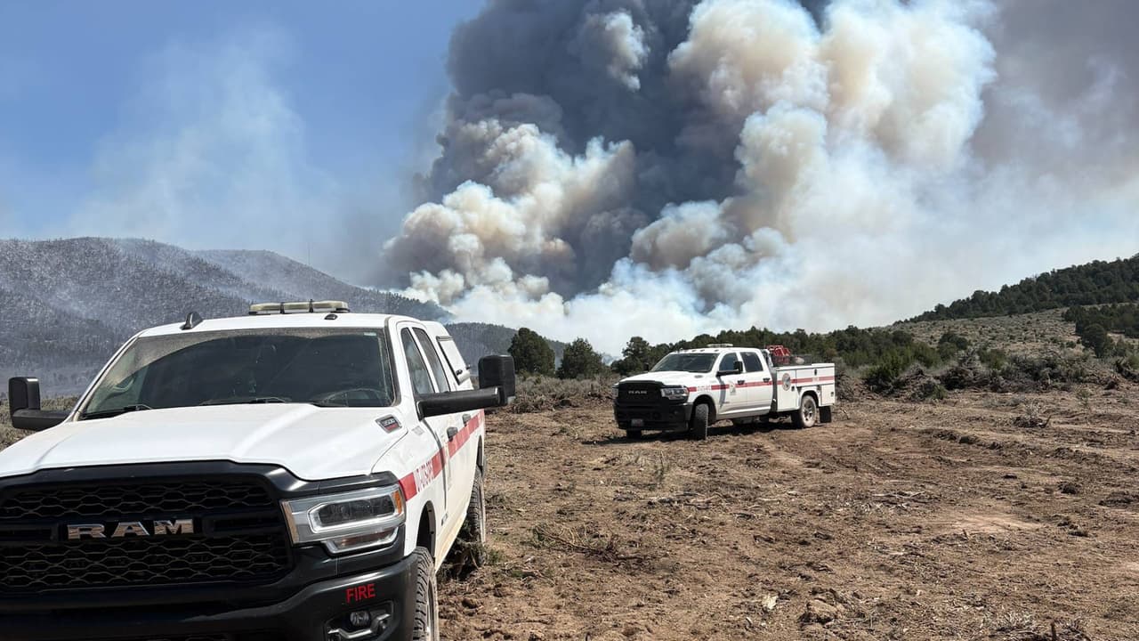 El incendio forestal más grande de Estados Unidos está en Utah: Hay declaratoria de emergencia