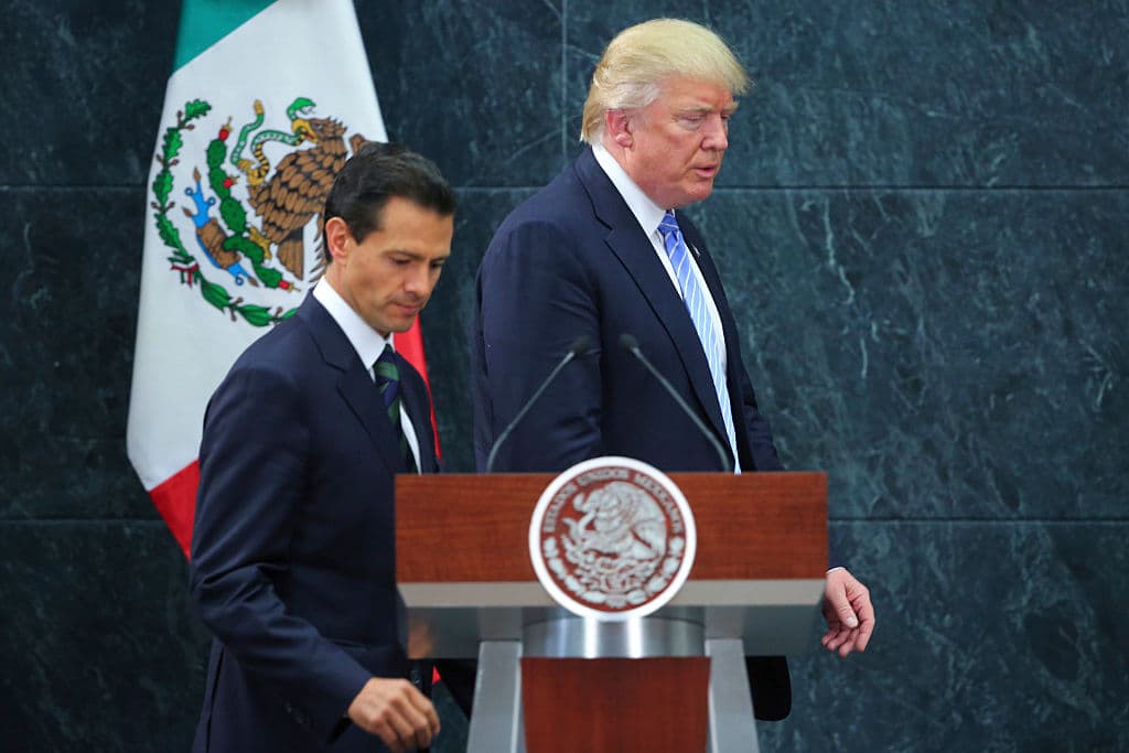 En qué coindicen y en qué difieren Peña Nieto y Donald Trump