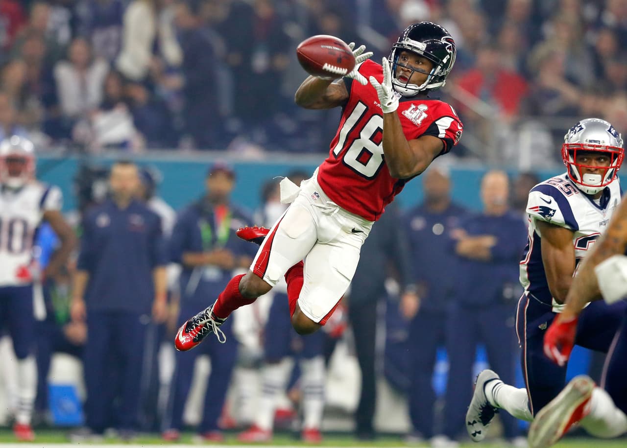 Los receptores de Atlanta tuvieron un excelente comienzo de partido, demostrando que son una de las mejores ofensivas de la NFL.