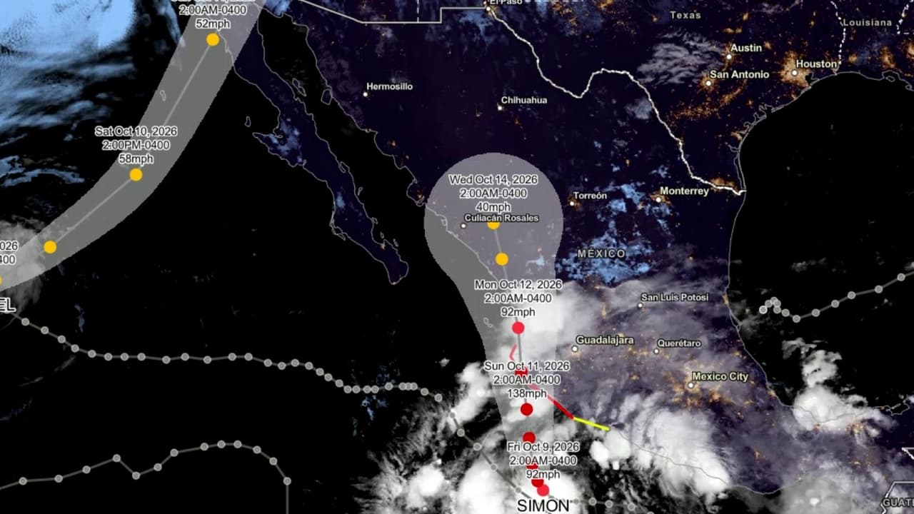 Huracán Isaías amenaza el Pacífico mexicano y podría alcanzar categoría 4