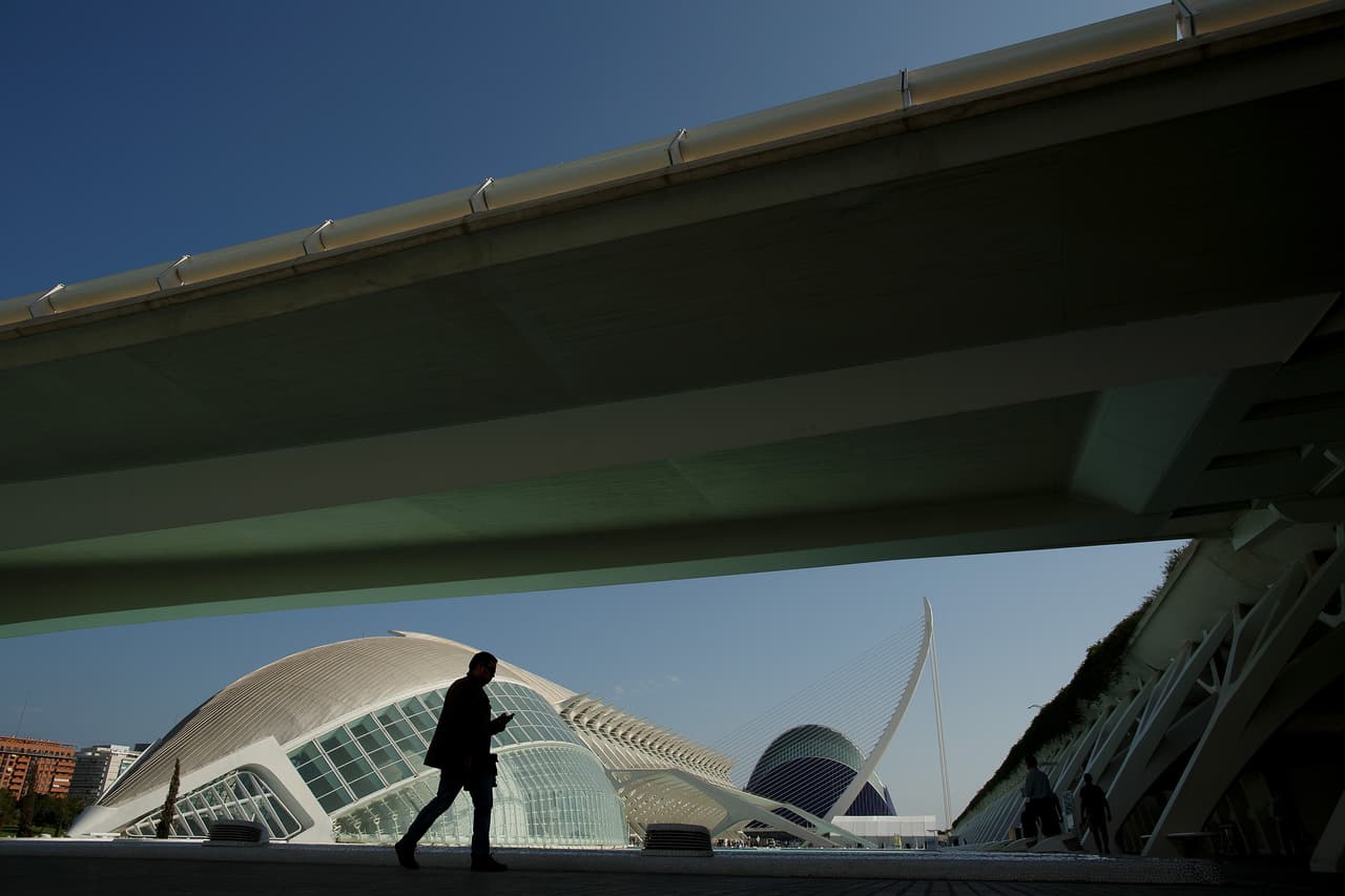 La Ciudad de las Artes y las Ciencias, en Valencia, es uno de los íconos del despilfarro en España.