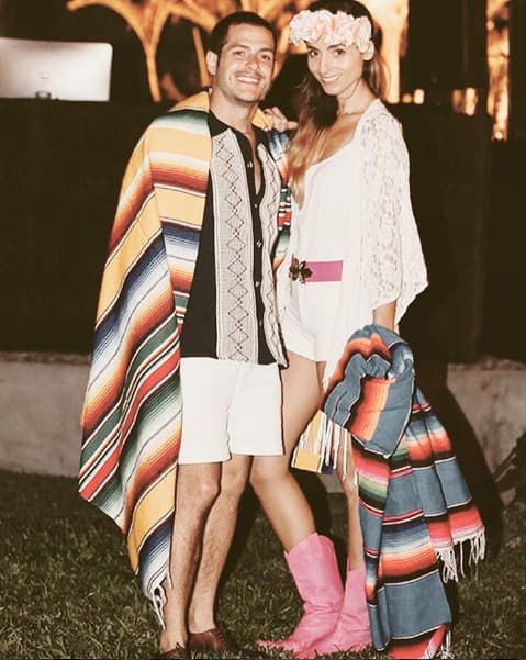 Los cuales tuvo con su pareja Solana Azulay, quien es una guapa modelo.