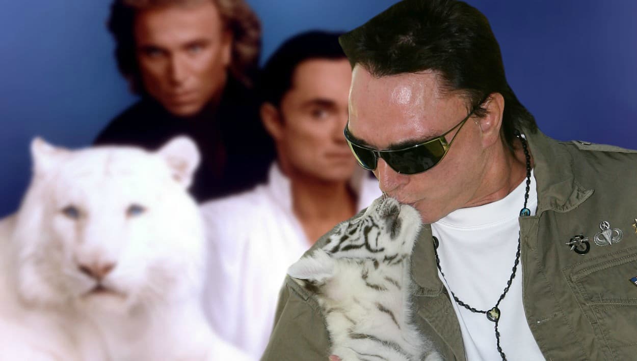 <b>Roy Horn</b>, quien junto a su compañero Siegfried Fischbacher sorprendió a millones de personas con el show 'Siegfried & Roy', en Las Vegas, Nevada, murió este viernes, 8 de mayo de 2020, a causa del coronavirus.