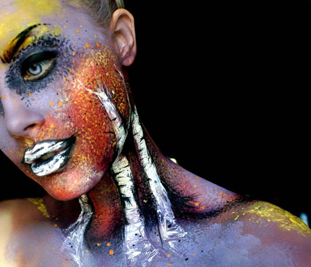 ¿Te atreverías a maquillarte así?