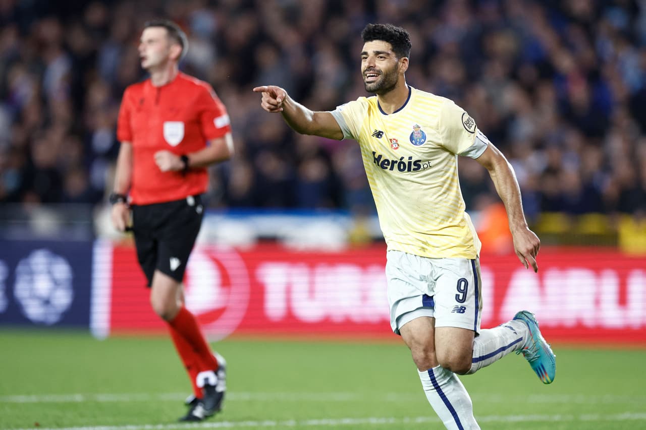 Taremi hizo doble, Stephen Eustaquio y Evanilson también marcaron por el FC Porto en su visita al Brujas en Bélgica.