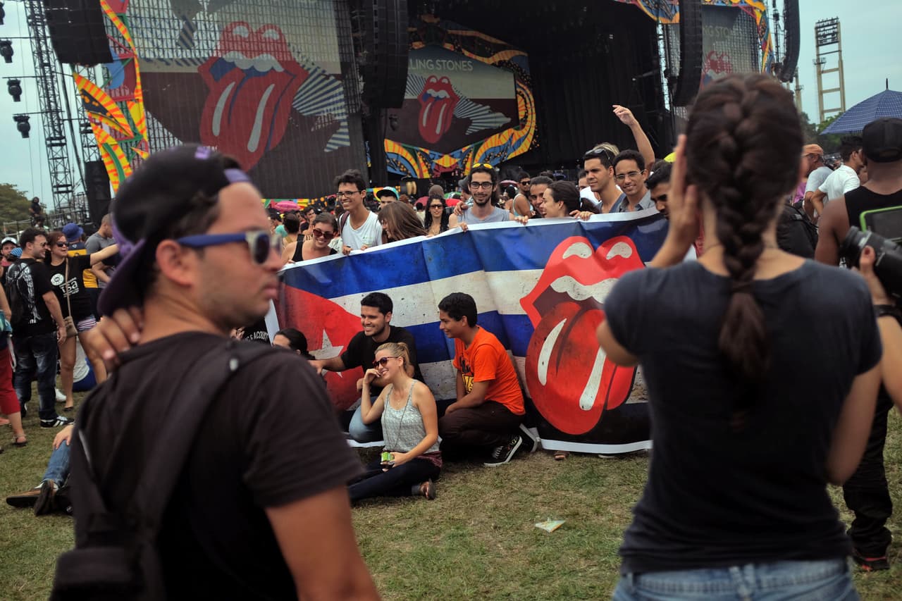 Todos estaban ansiosos por ver en acción a 'Sus Majestades Satánicas'.