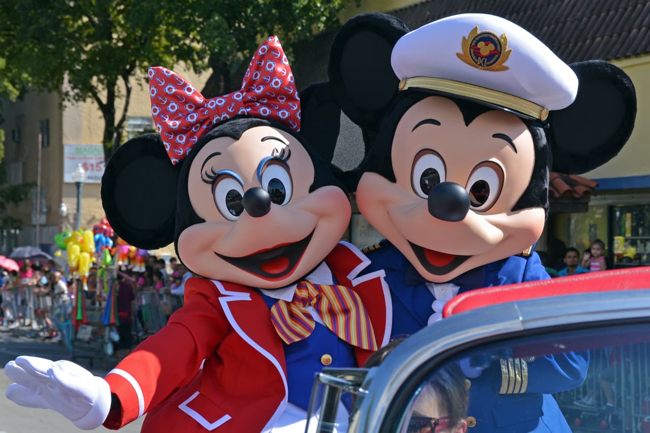 Micky y Minnie Mouse