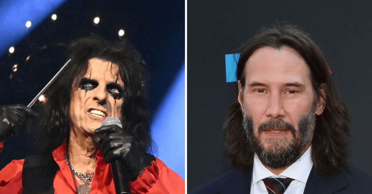 Alice Cooper/Keanu Reeves