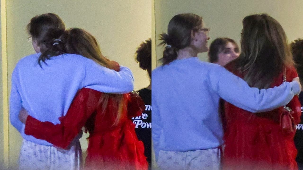 A JLo se le vio muy cariñosa con Violet, su hijastra mayor.