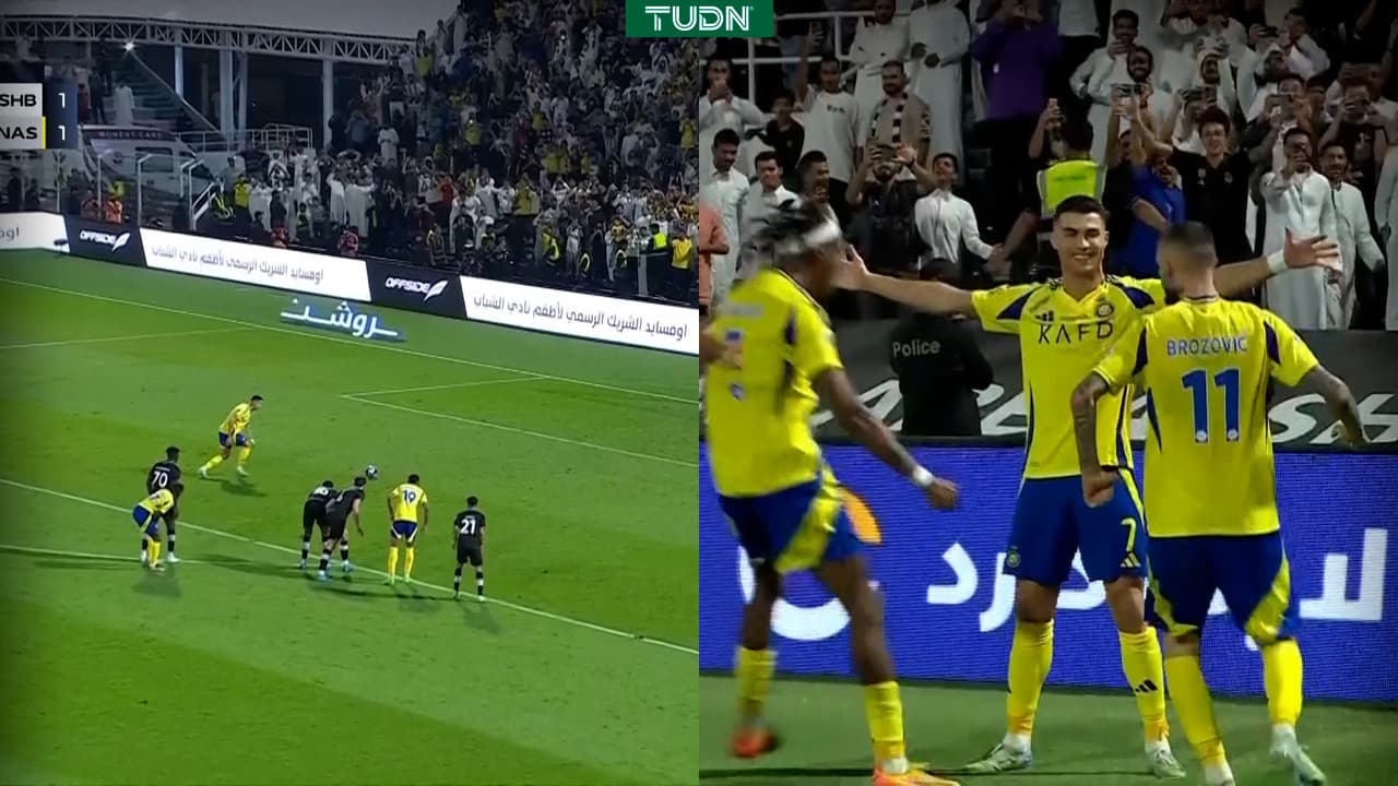 ¡Dramático! CR7 anota gol del triunfo en tiempo agregado 