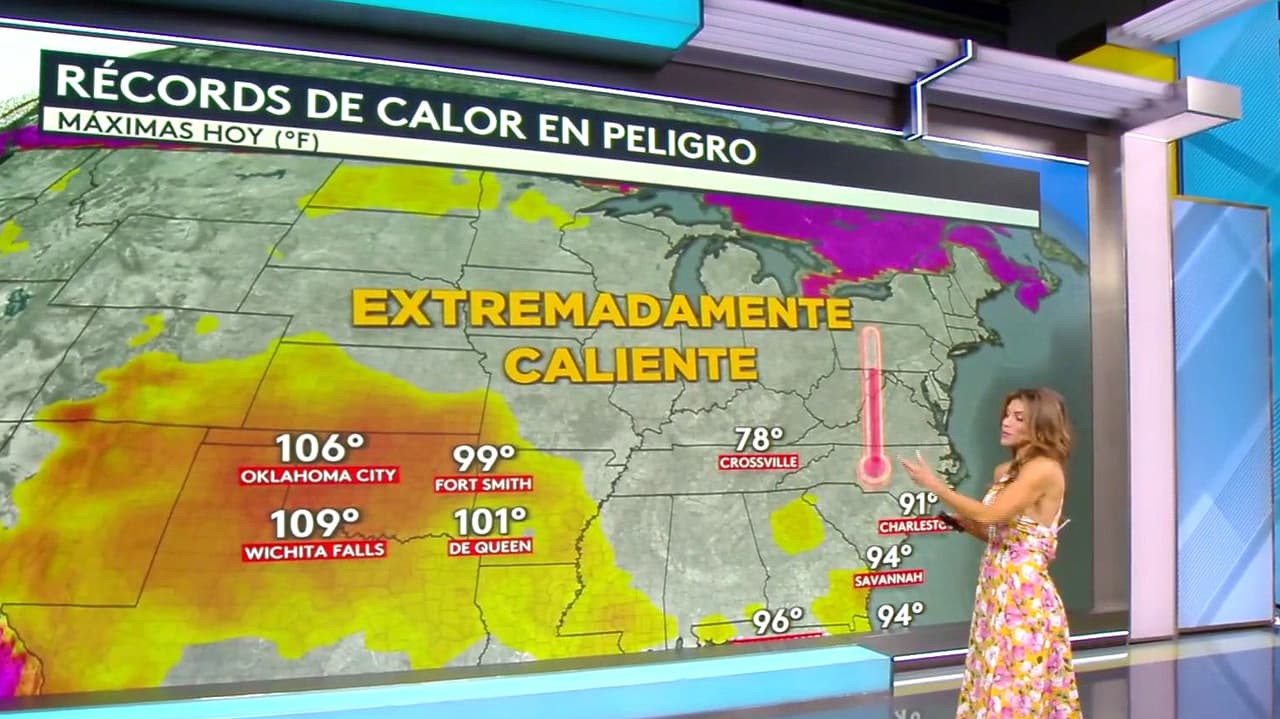 Clima hoy en EEUU, martes 18 de agosto 2026: Calor extremo y humedad elevan las temperaturas en el sur