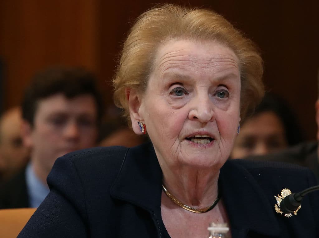 La razonada advertencia de una inmigrante llamada Madeleine Albright