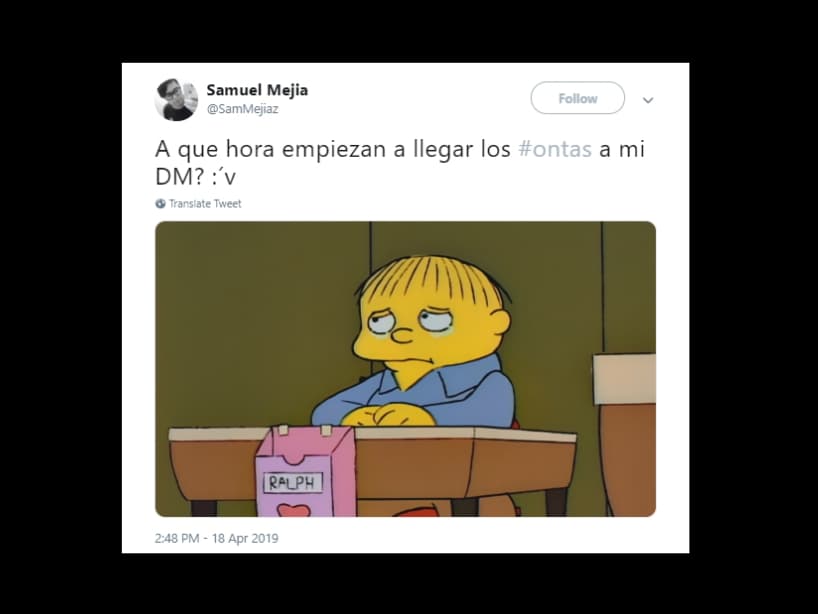 Sin embargo, no todos han recibido su esperado "ontas".