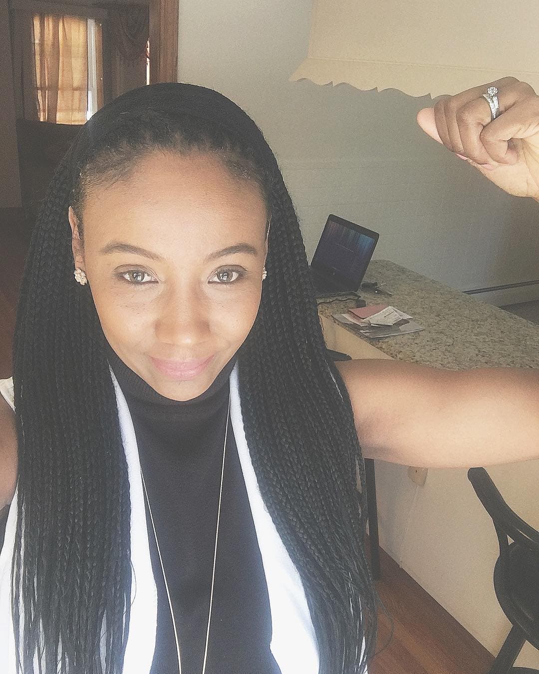 Usando extensiones para sentirse bien...