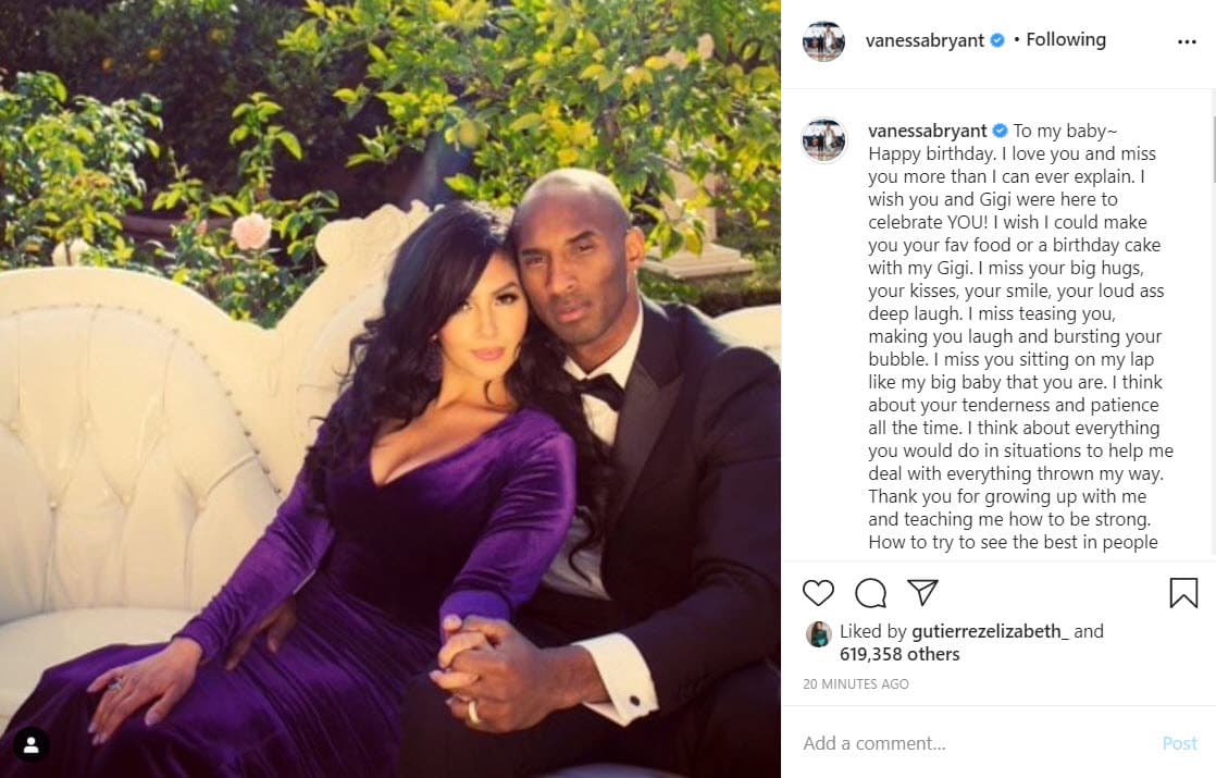 "Para mi bebé, feliz cumpleaños. Te amo y te extraño más de lo que puedo explicar. ¡Ojalá tú y 'Gigi' estuvieran aquí para celebrarte! Ojalá pudiera prepararte tu comida favorita o un pastel de cumpleaños con mi 'Gigi'", escribió al inicio de su extenso mensaje junto con
<b><a href="https://www.instagram.com/p/CEPNAOpjwxJISLNoDQdPWAuGgS8R0gT_ue_70g0/?igshid=117f6z71xnkvk" target="_blank">esta foto. </a></b>
<br>