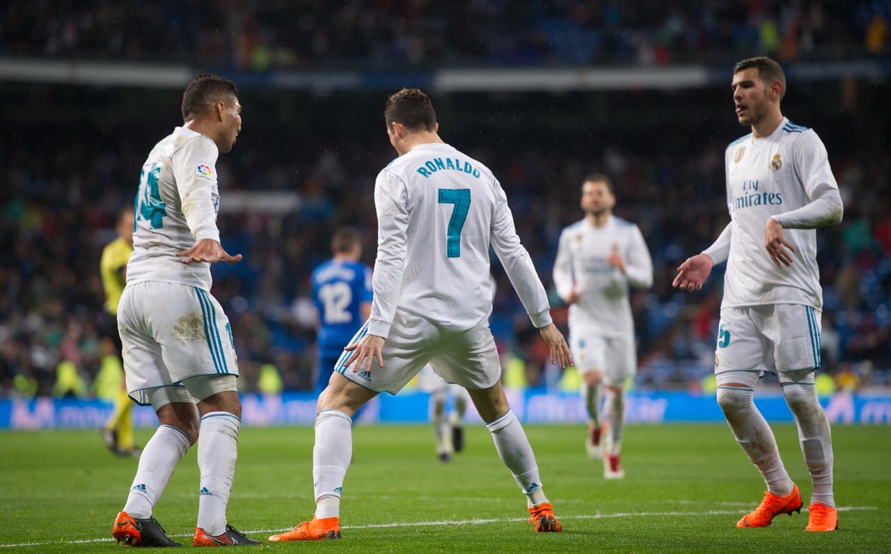 Real Madrid vuelve a la senda del triunfo ante Getafe y de la mano de Ronaldo