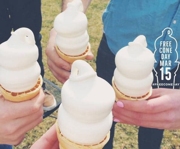 Dairy Queen regala helados de barquilla en NY