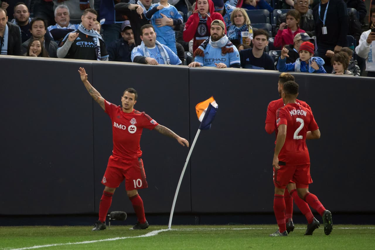 Sebastian Giovinco, una visita no deseada para New York City FC en el Yankee Stadium
