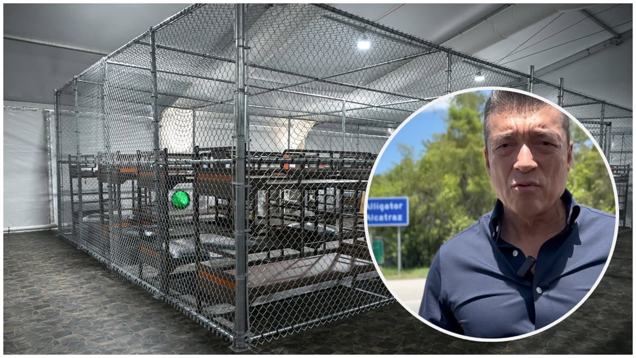 “Hicieron mala fama de este centro de detención”, declara el cónsul de México en Miami tras visitar Alcatraz de los Caimanes

