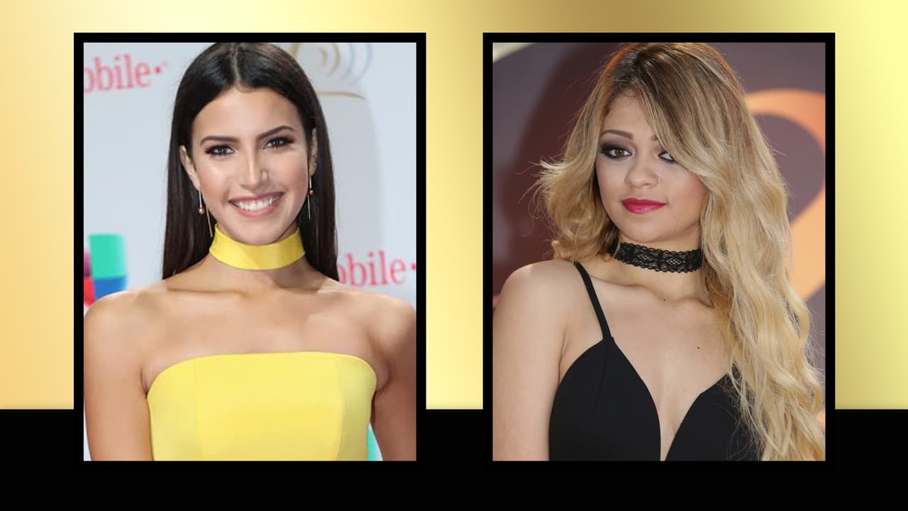 Awww!!! Zhamira Zambrano y Danelly Hoyer nos recordaron la segunda temporada de
<a href="http://www.univision.com/shows/la-banda" target="_blank"> La Banda</a>. Ambas con un look muy similar.