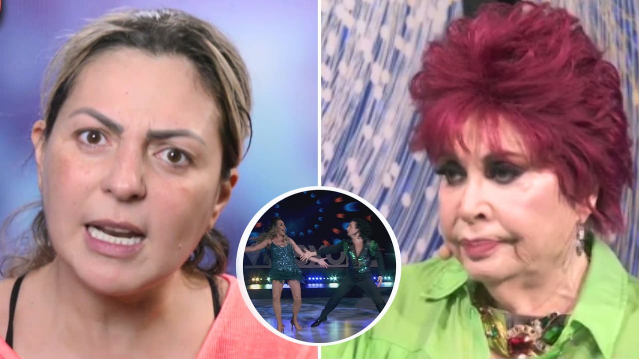 Mariana Ochoa explota contra Ema Pulido y sufre resbalón en la pista de 'Las Estrellas bailan en Hoy'