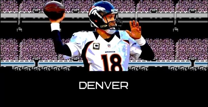 Recrean el Super Bowl 50 en 8 bits