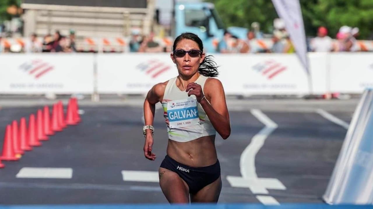 Laura Galván, la mexicana que ganó la Media Maratón de Chicago