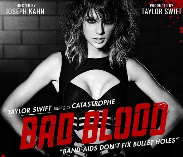En la portada de su video 'Bad Blood' dejó bien claro que puede ser sensual y sofisticada al mismo tiempo.
