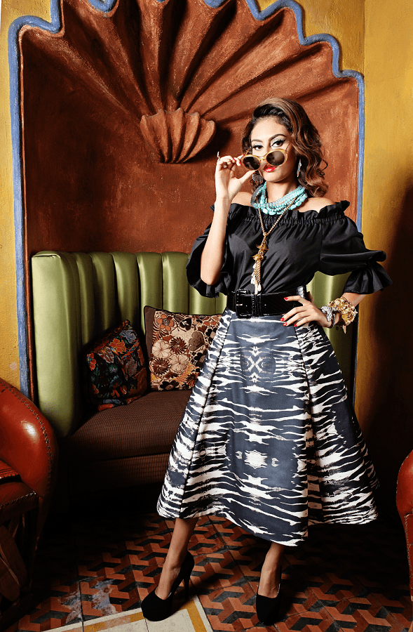 La encargada del maquillaje de las modelos fue Priscilla Renee