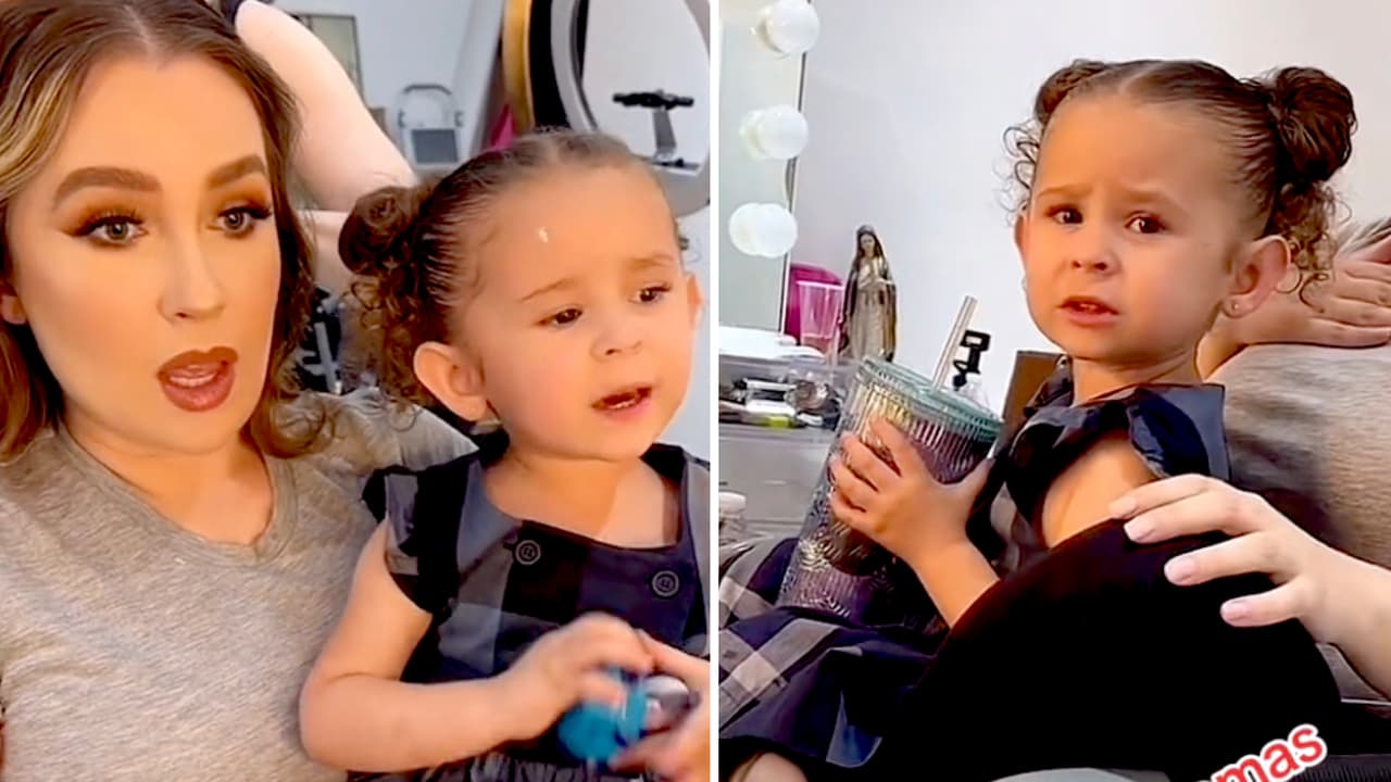 Kenia Ontiveros se llevó un susto: casi vomita frente a su hija y ella queda al borde del llanto