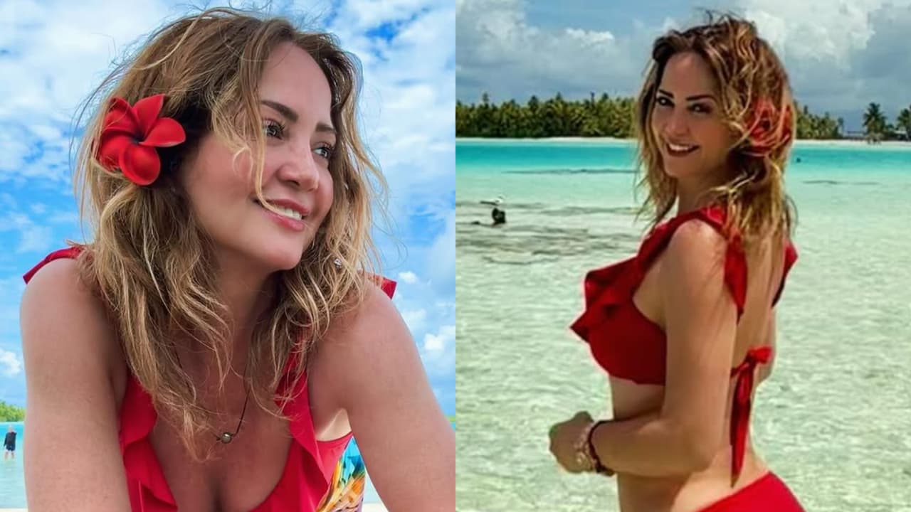 Andrea Legarreta despide 2025 presumiendo bikini desde la Polinesia Francesa: fotos