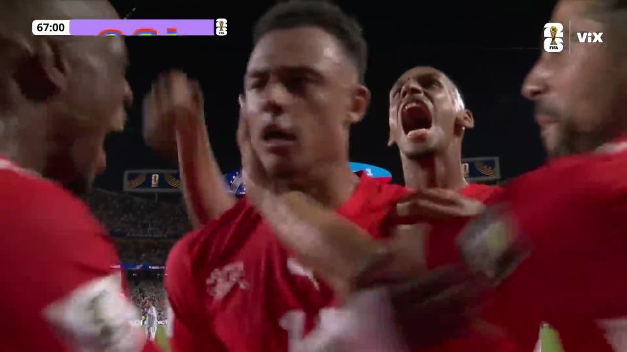 ¡Gool de Suiza! ¡Dan Ndoye ahora sí no perdona y firma el empate!