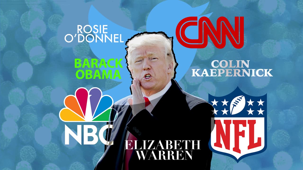 Cómo Trump usa Twitter para ventilar viejos conflictos personales y de negocios