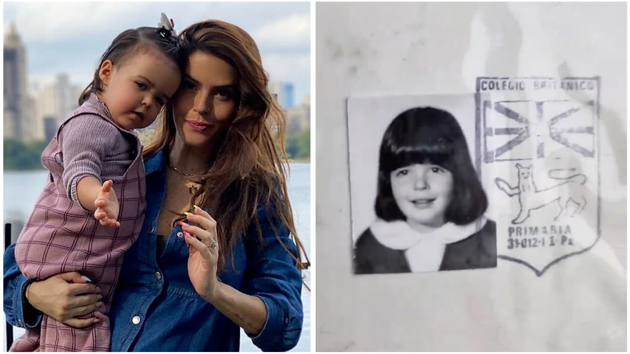 ¿Claudia Álvarez era tan buena estudiante como su hija Kira? Mira sus calificaciones de la escuela