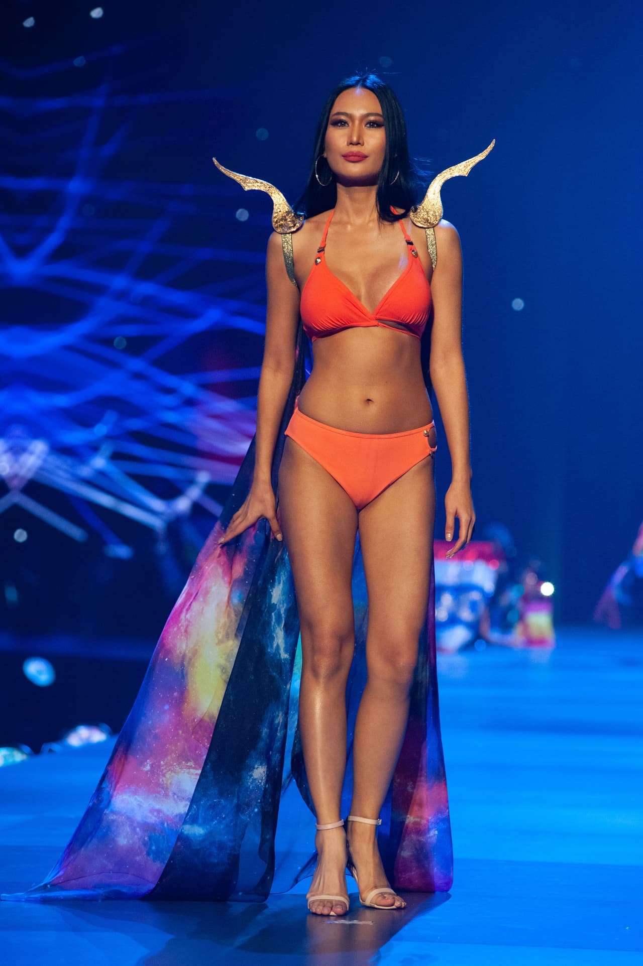 Miss Tailandia, Sophida Kanchanarin, fue la reina de los aplausos, pues su pueblo la apoyó hasta el final.