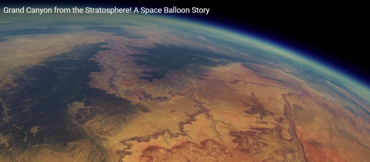 Video de Go Pro muestra al Gran Cañón desde el espacio