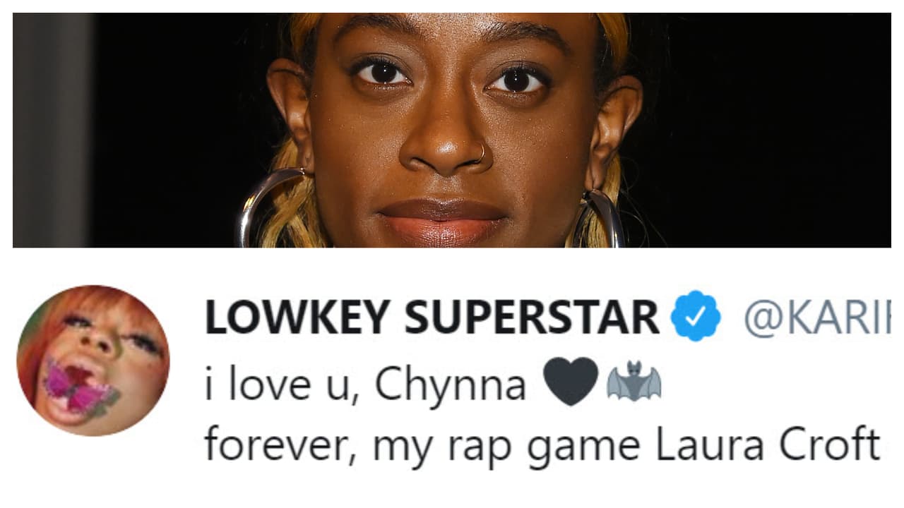 La rapera Kari Faux expresó su dolor en Twitter: 
<b>"Te amo Chynna".</b>
<br>