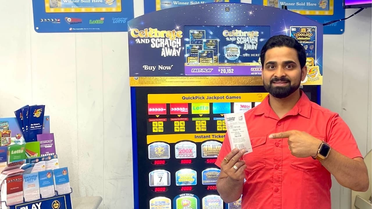 Lotería de Illinois: Un suertudo se lleva el boleto ganador de LuckyDay Lotto con premio de $900 mil
