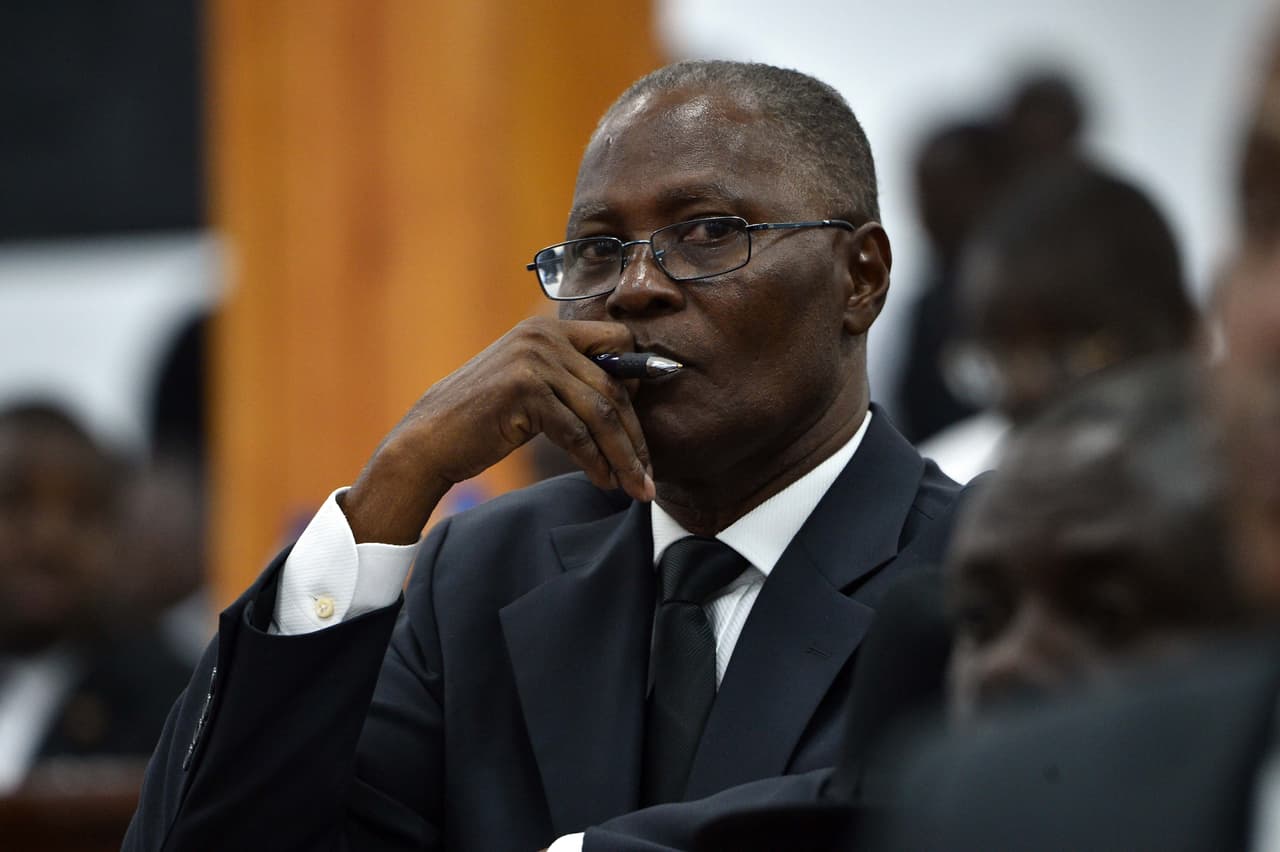 Jocelerme Privert en 2016.