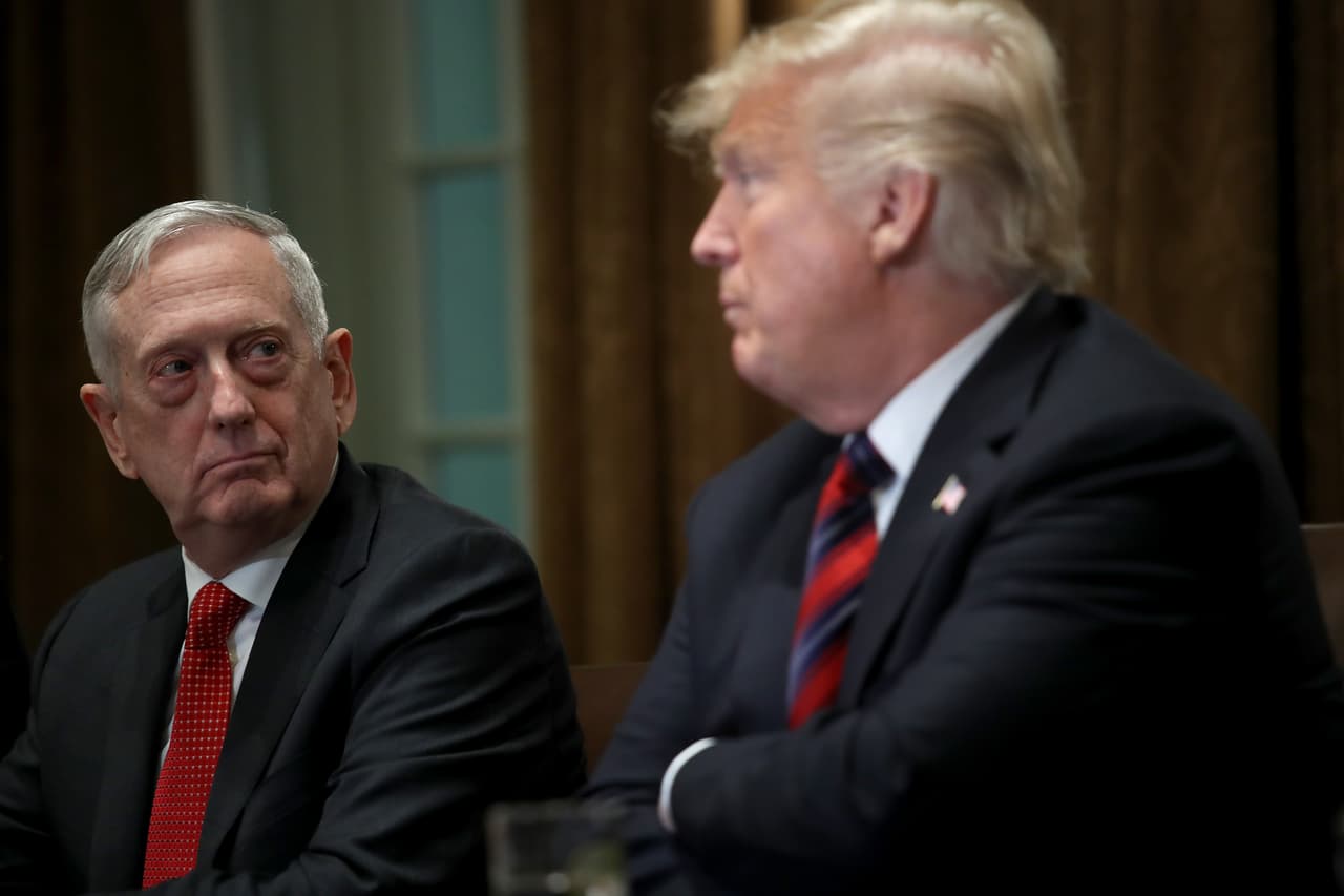 Esta es la carta de renuncia de Mattis que molestó a Trump y forzó su salida del Pentágono antes de lo previsto