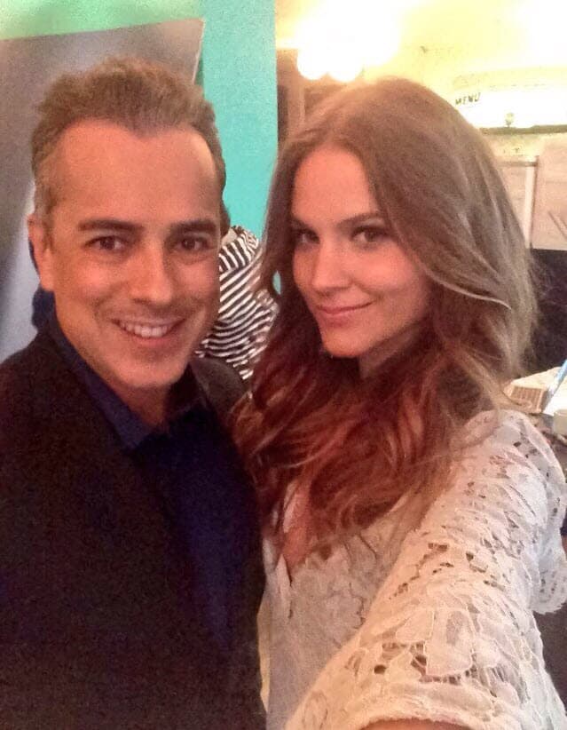 Jorge y María Isabel se conocieron en 2012, cuando ella compró unos libros en la librería de la cual el actor era propietario.