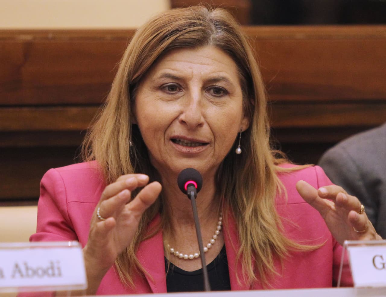 La alcaldesa de Lampedusa, Giusi Nicolini.