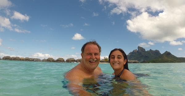 El paisaje es impresionante en este lugar.