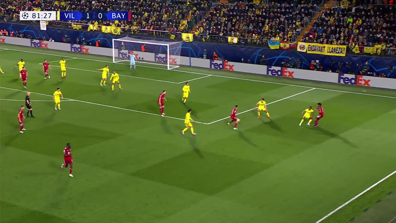 ¡TIRO ATAJADO! disparo por Leroy Sané.