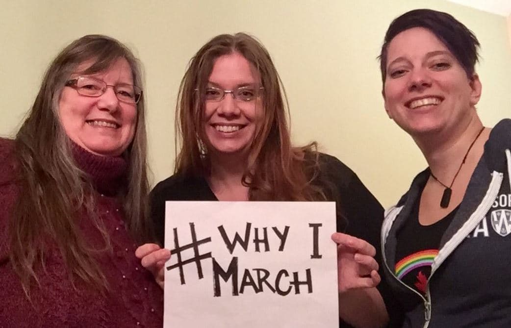 Tasha Donnelly marchará en Canadá por los derechos de las lesbianas, gays, bisexuales y transgéneros. “¡Quiero un cambio!”, escribe.